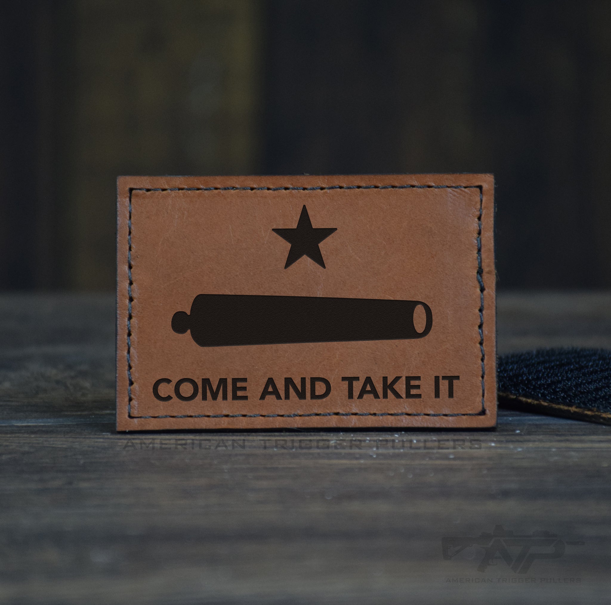 Come and Take It Original Leather Patch
