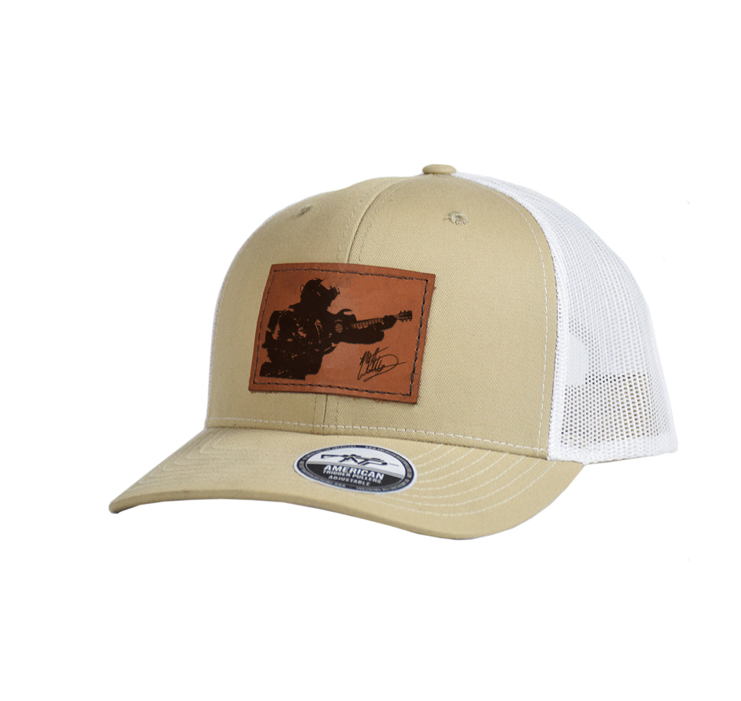 Country Warfighter Leather Snap-Back