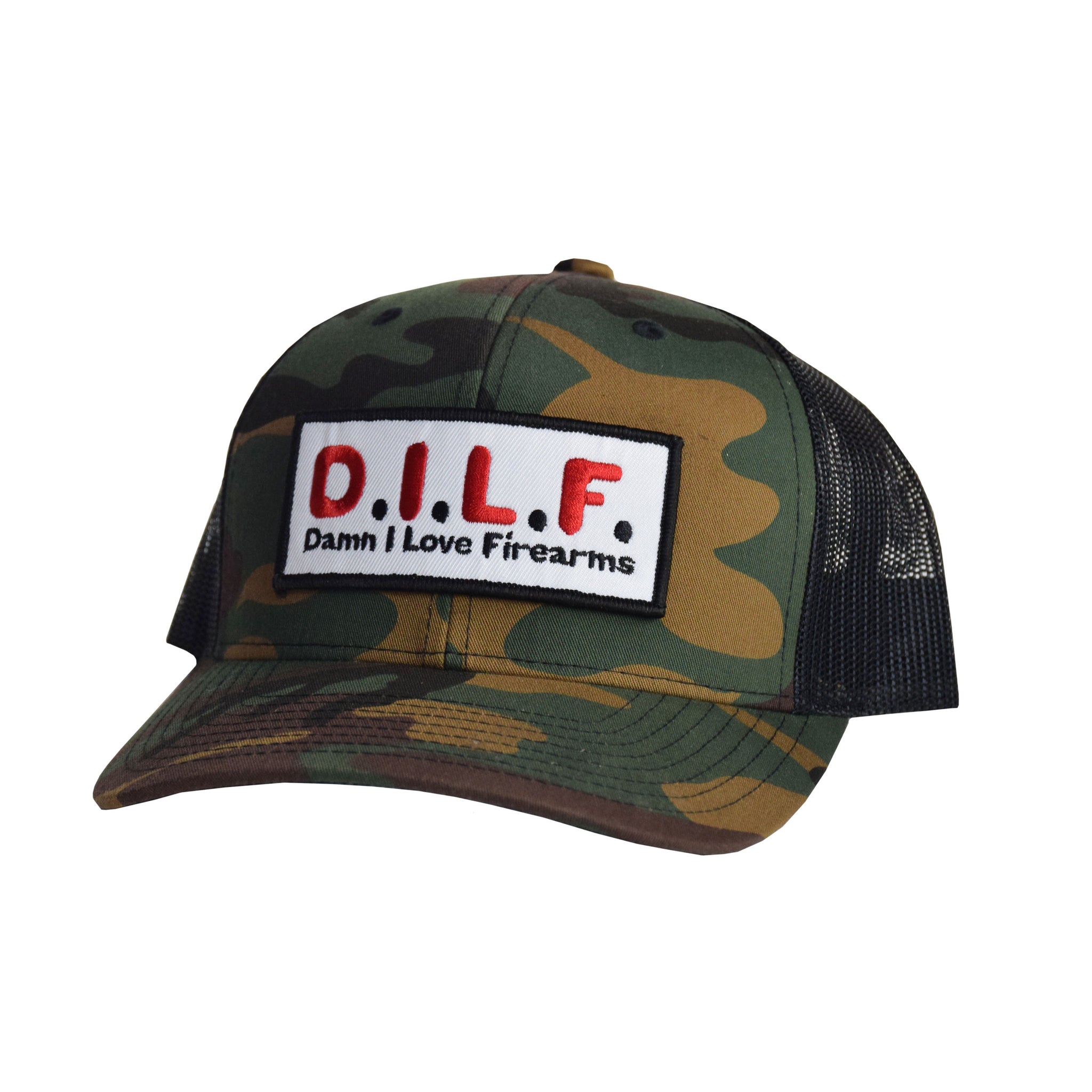 DILF Embroidered Patch Snapback