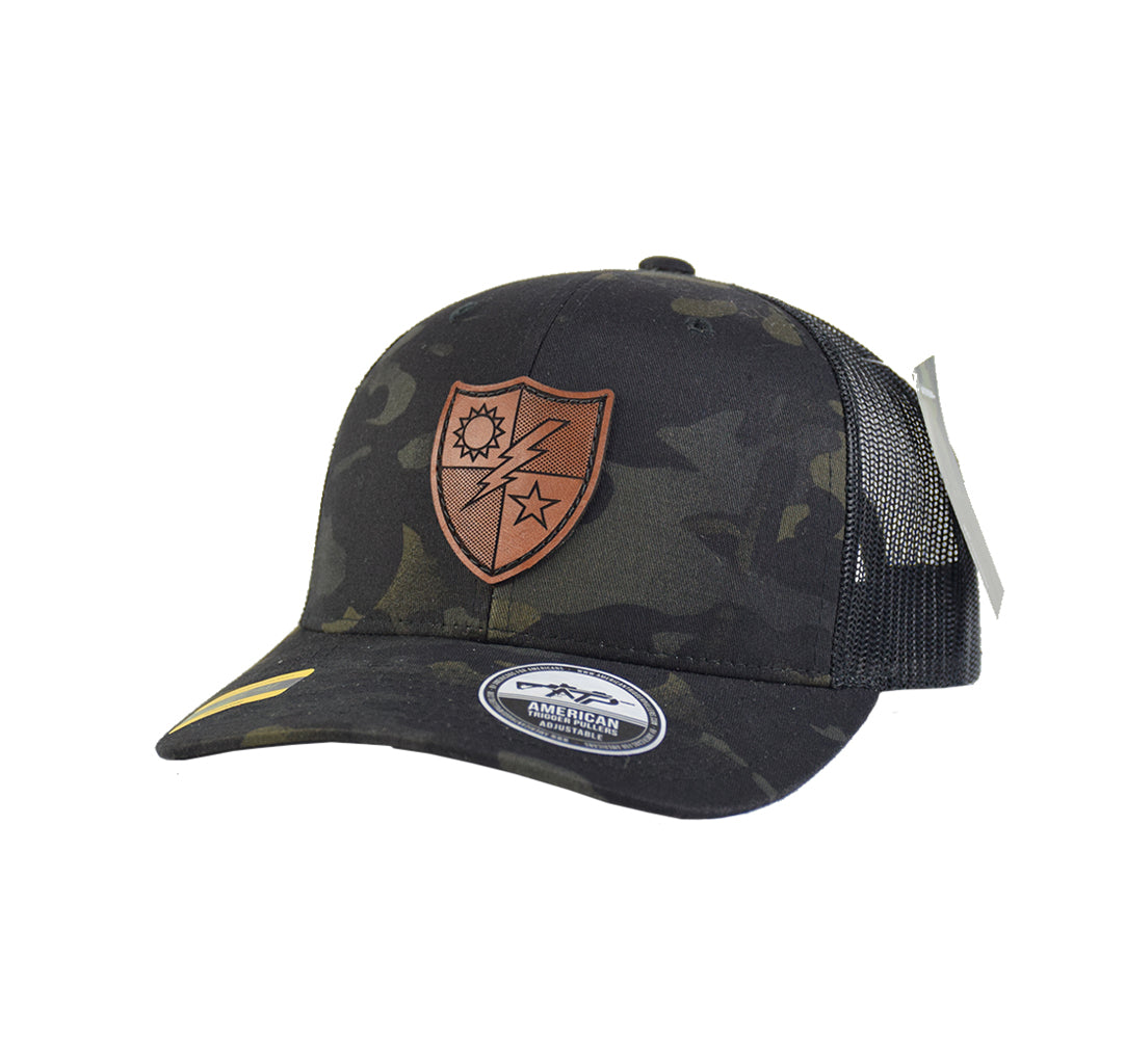 75th Ranger DUI Leather Snap-Back