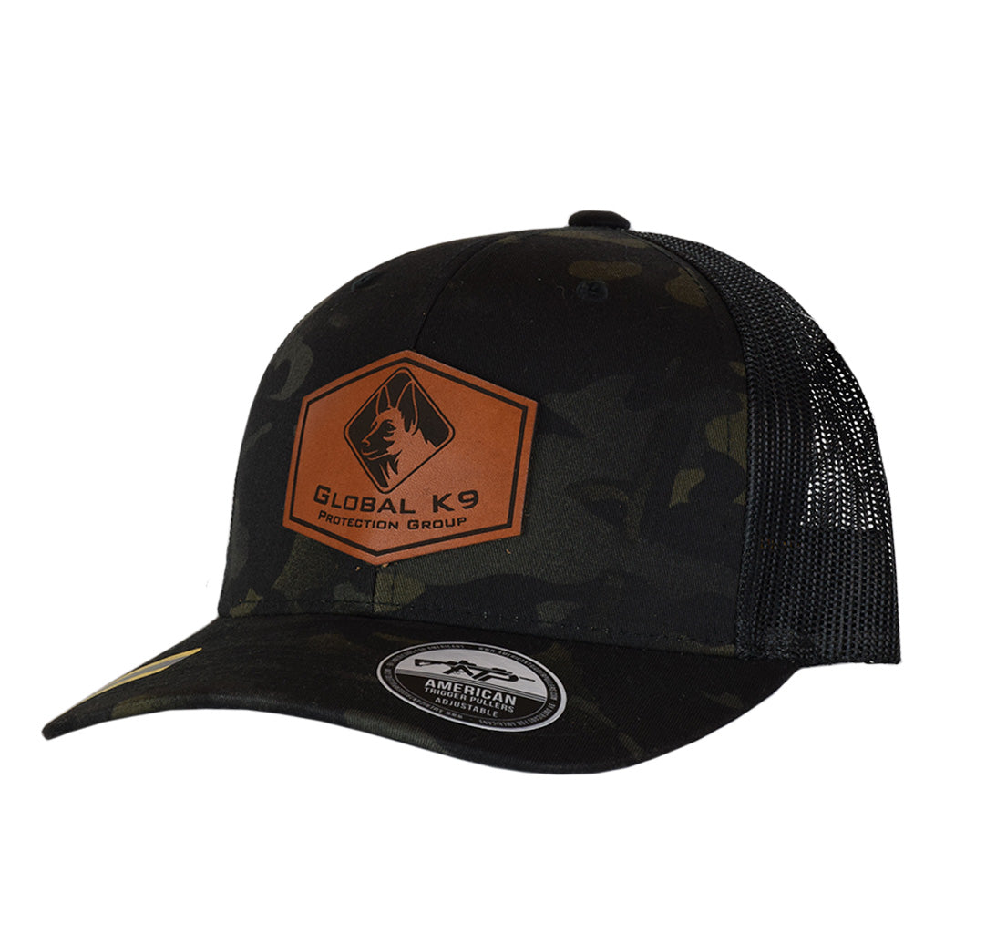 GK-9 Hexagon Leather Patch Snap Back