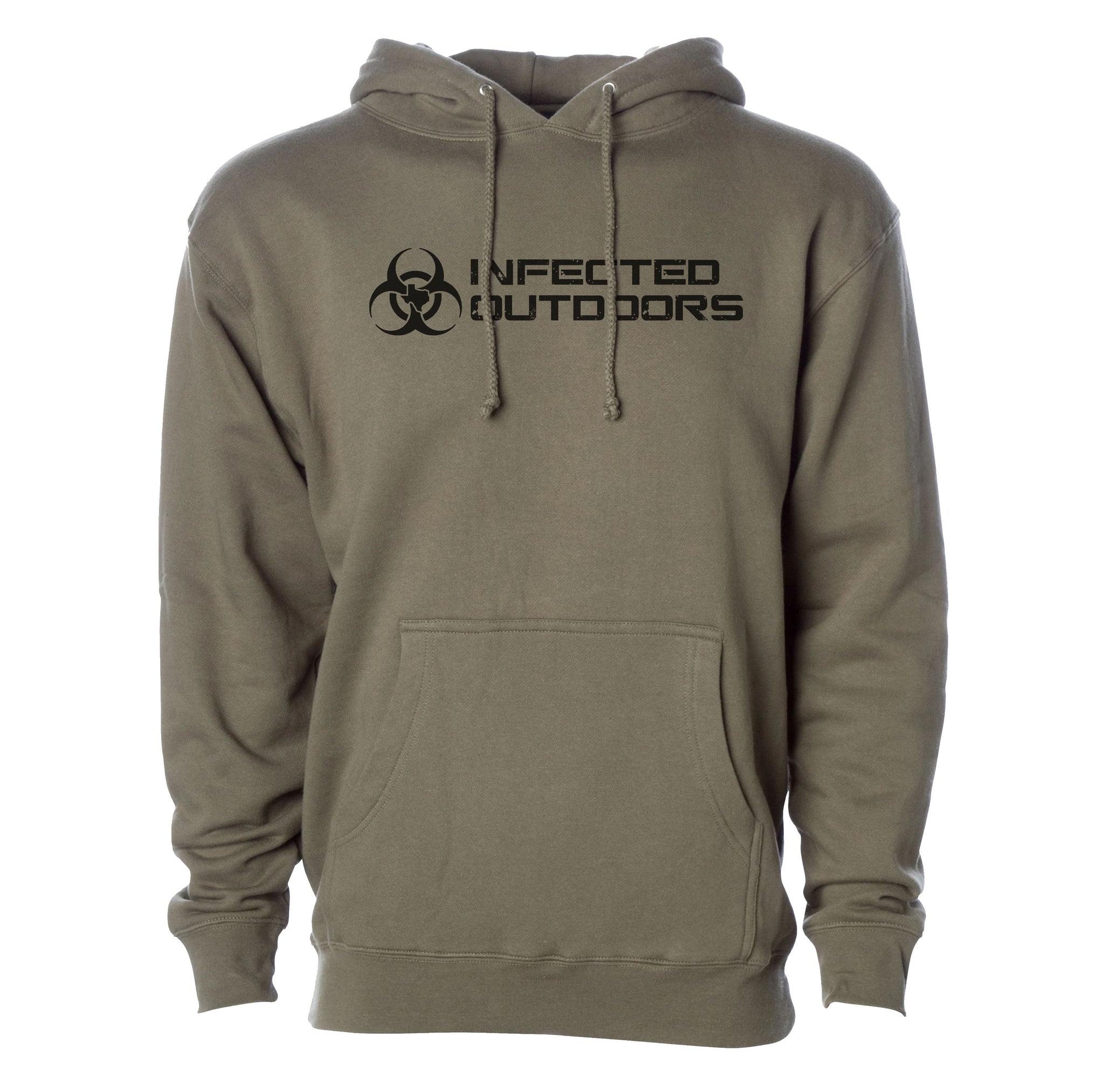 Infected Outdoors Classic Logo Hoodie