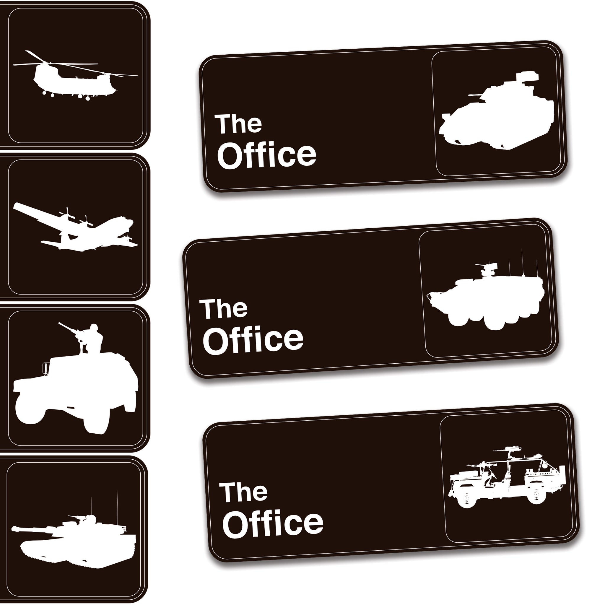 Military Office Stickers