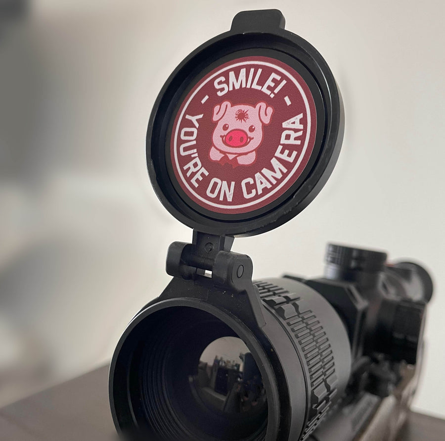 Smiley Face Scope Stickers