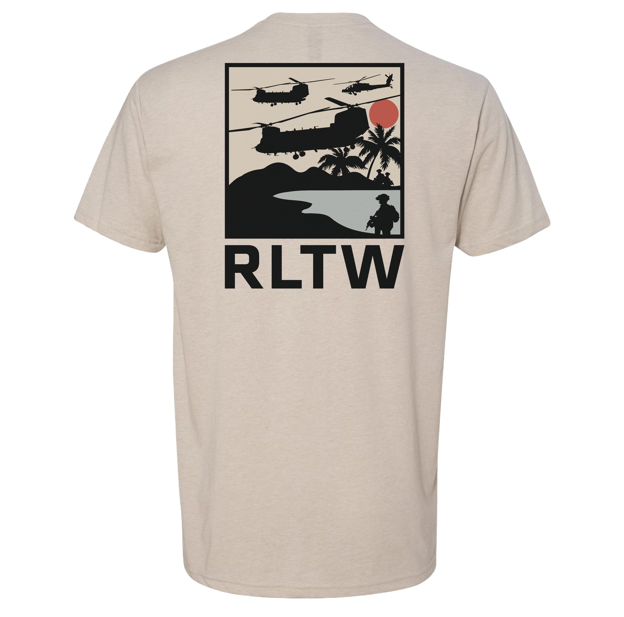 Retro Beach Chinook RLTW Tee