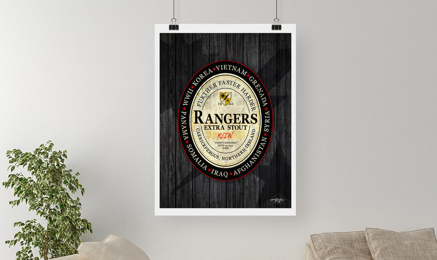 Lids Texas Rangers 12'' x 16'' Framed Circle Logo Print - Black