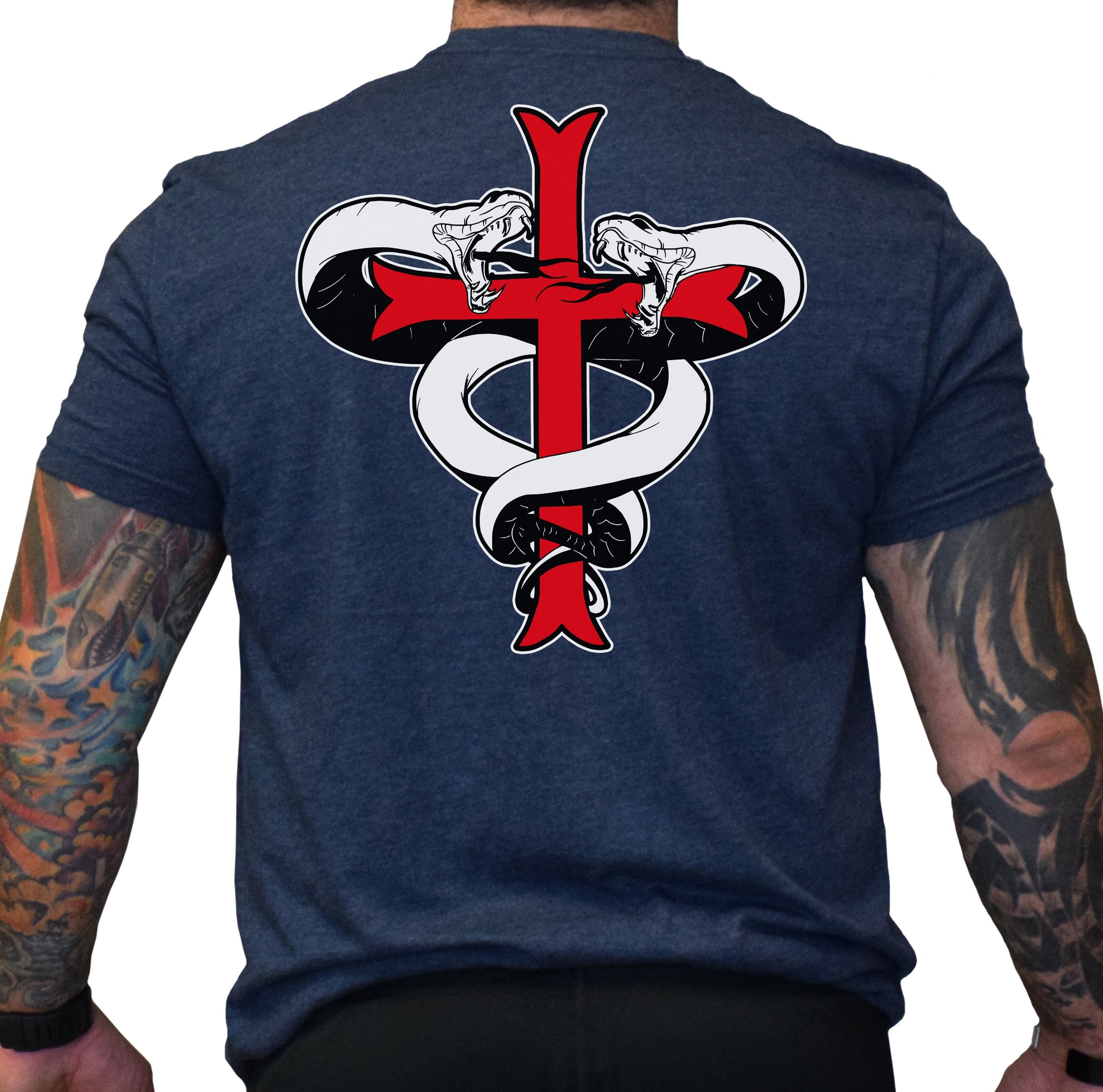 Snake Crusader Cross