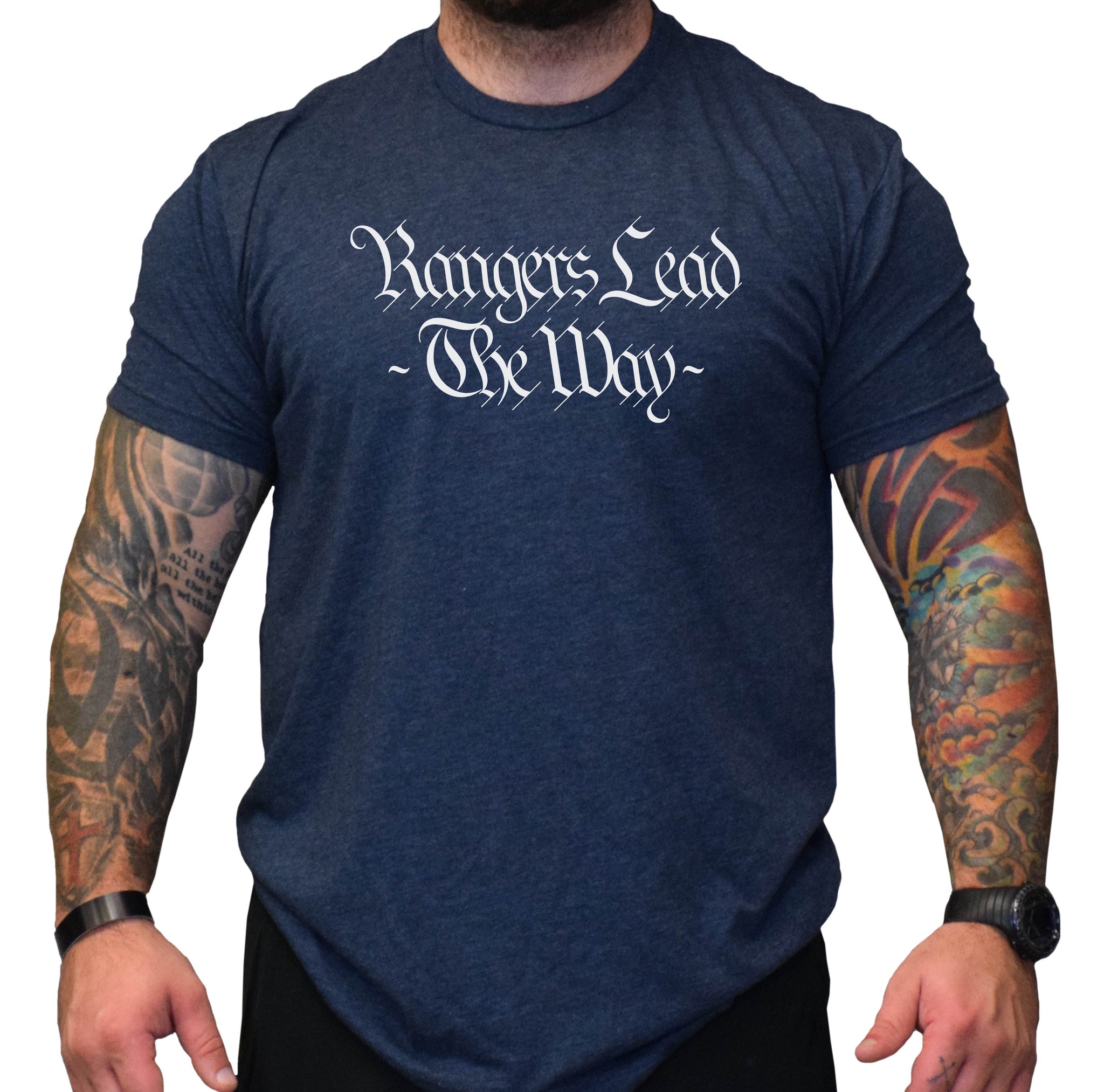 Rangers Lead The Way Script Shirt