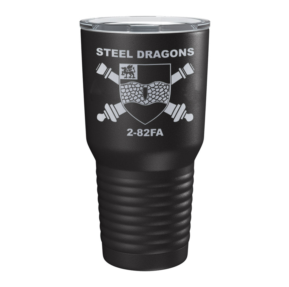 2-82FA Steel Dragons Laser Tumbler
